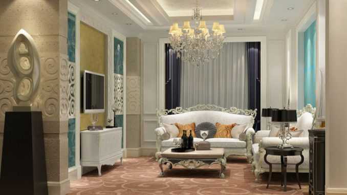 Nội thất phòng khách cổ điển Nội thất phòng khách cổ điển